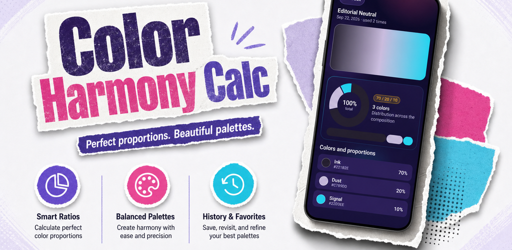 Color Harmony Calc promotional artwork